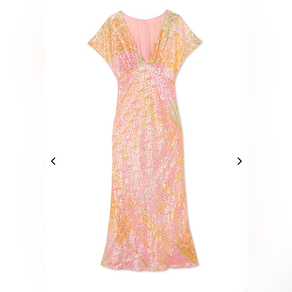 Never Fully Dressed - Pink Boho Elodie Dress - UK Size 8